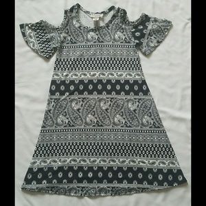Girls Cold Shoulder Dress